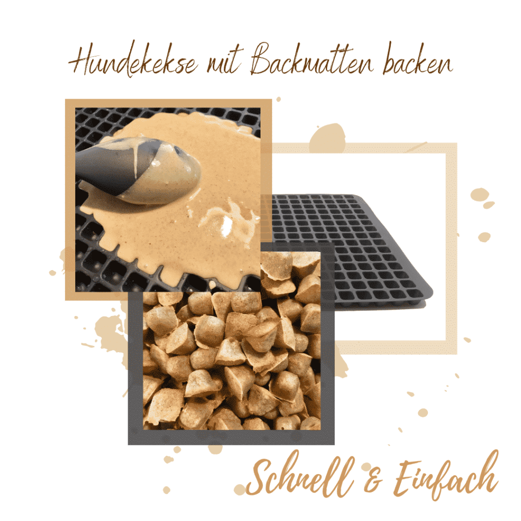 Hundekekse mit Backmatten backen